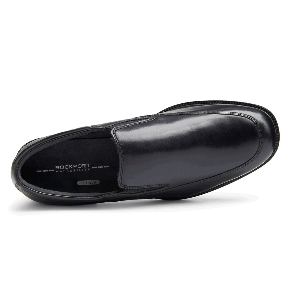 Rockport Slip-Ons Herre Svart - Lead The Pack Waterproof - GHFR07932